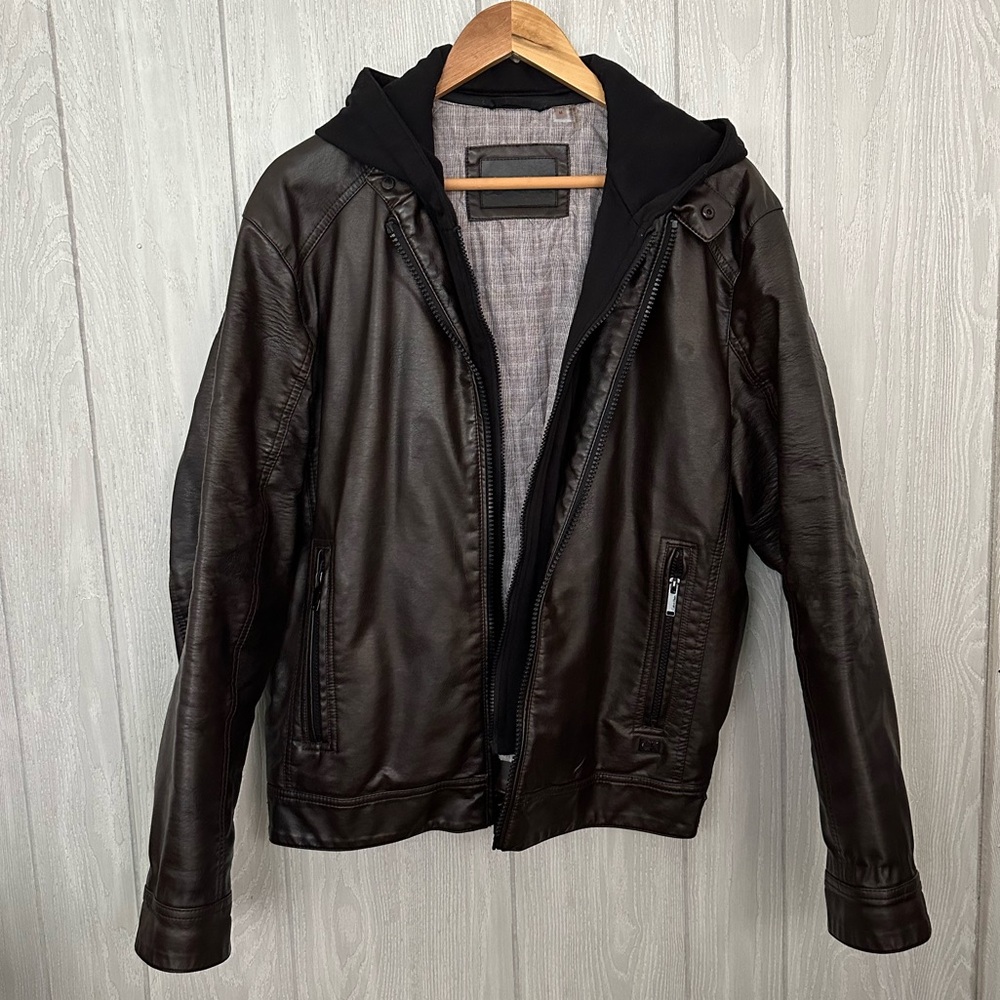 Men’s Calvin Klein Faux Leather Jacket